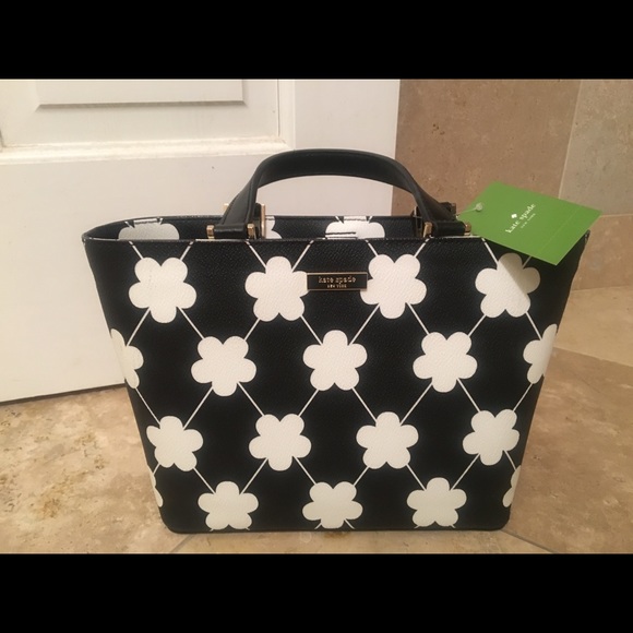 Juno Kate Spade Bag- Black and White Print (NWT) - Picture 5 of 5